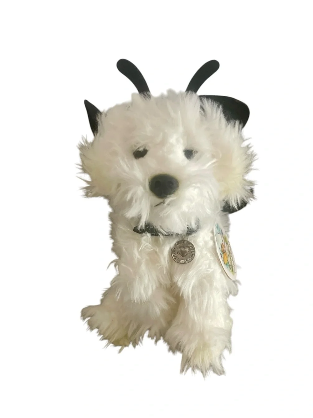 Aurora Puppillions White Puppy Dog Fairy Plush 2001 Forever Friends NWT - Picture 6 of 6